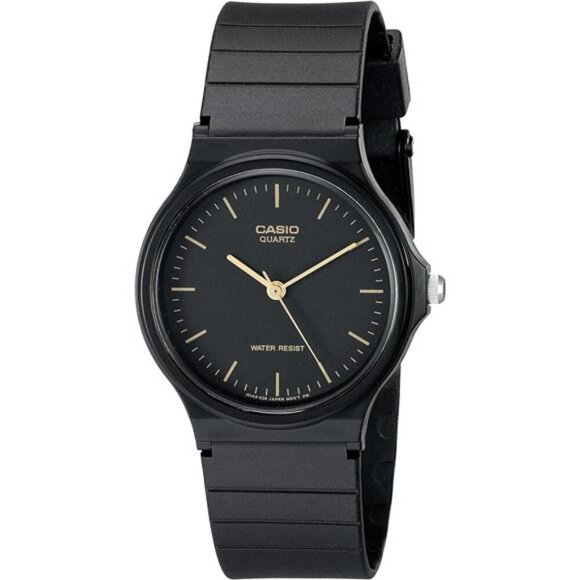 MQ24 Series | Black | Water Resistant | Three Hand Analog (HR, Min, SEC) - Picture 1 of 4